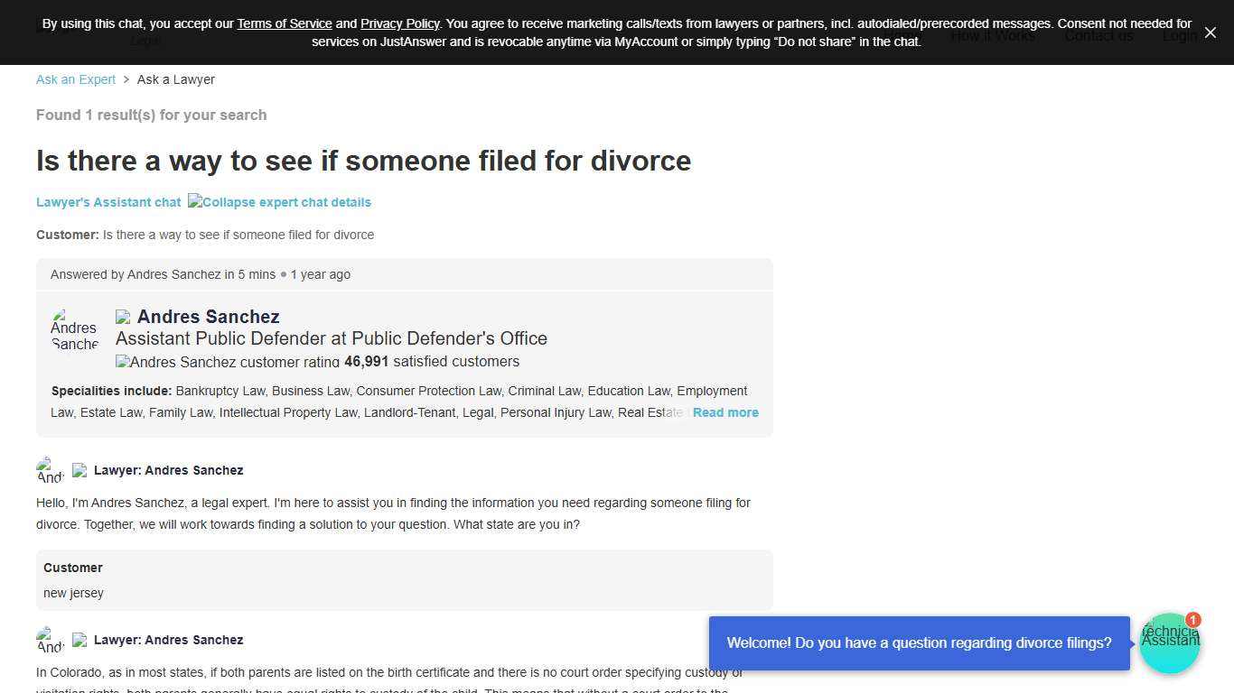 Check Divorce Filings in New Jersey Quickly
